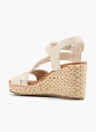 s.Oliver Sandalette Creme 63116 3
