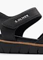 s.Oliver Sandale Noir 63163 5