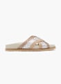 5th Avenue Tieffuß Pantolette Beige 63182 1