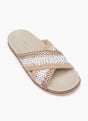 5th Avenue Tieffuß Pantolette Beige 63182 2