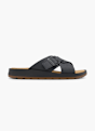 AM SHOE Flache Pantolette Schwarz 68981 1