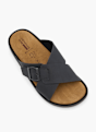 AM SHOE Flache Pantolette Schwarz 68981 2