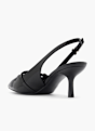 Catwalk Slingback salonke Crna 76521 3