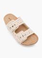 Catwalk Papuci cu talpă adâncă Ecru 69334 2