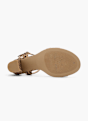 Graceland Sandál na opätku Hnedá 69363 4