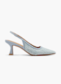Catwalk Slingpumps Blau 74566 1