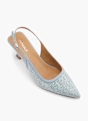 Catwalk Slingpumps Blau 74566 2