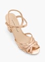 Claudia Ghizzani Högklackad sandal Champagne 74716 2