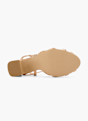Claudia Ghizzani Högklackad sandal Champagne 74716 4