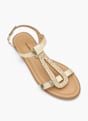 Claudia Ghizzani Sandale Gold 74725 2