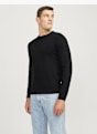 JJ Rebel Pull en mailles Noir 76225 2