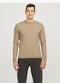 JJ Rebel Pull en mailles Beige 76223 2