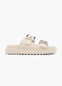 Buffalo Tieffuß Pantolette Beige 76525 1