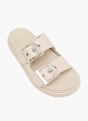 Buffalo Tieffuß Pantolette Beige 76525 2
