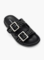 Catwalk Ciabatta con plantare profondo Nero 76549 2