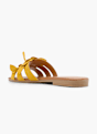 Graceland Flache Pantolette Gelb 76628 3