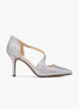 Catwalk Pump med spänne Silver 78603 1