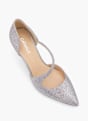 Catwalk Pump med spænde Sølv 78603 2