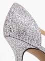 Catwalk Pump med spänne Silver 78603 6