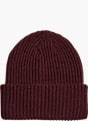 PIECES Bonnet tricoté Bordeaux 79535 1
