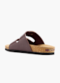 ESPRIT Tieffuß Pantolette Burgunder 79767 3