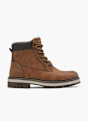 Mustang Bottes à lacets Cognac 80097 1