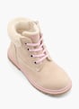 Graceland Bota com cordões Beige 80061 2