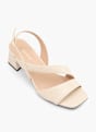 Catwalk Zapatos abiertos de tacón Crema 80174 2