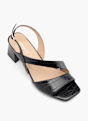 Catwalk Décolleté con cinturino Nero 80173 2