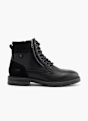 Mustang Schnürboots Schwarz 80298 1