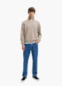 JJ Rebel Sweatshirt Beige 80406 2