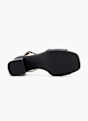 Catwalk Sandale cu toc Negru 80409 4