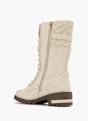 Mustang Bottes à lacets Crème 80448 3