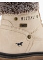 Mustang Bottes à lacets Beige 80484 5