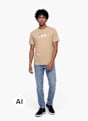 FILA Tee-shirt beige 80727 5