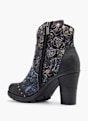 Mustang Stiefelette Schwarz 80942 3