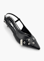 Buffalo Slingback salonarji Črna 91034 2