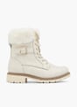 TOM TAILOR Bottes à lacets Blanc cassé 96686 1