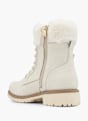 TOM TAILOR Bottes à lacets Blanc cassé 96686 3