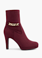 Catwalk Klasyczne botki za kostkę Burgundowy 98969 1