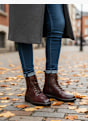 5th Avenue Bottines à lacets Marron 100532 6