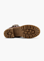 Graceland Botine cu șireturi Maro 101598 4