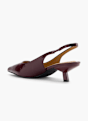 Läst Copenhagen Slingback pump Vinrød 105382 3