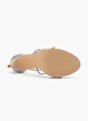 Catwalk Sandale z visoko peto Srebrna 106181 4
