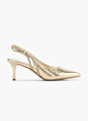Graceland Pantofi sling Auriu 110832 1