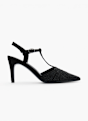 Catwalk Décolleté con fibbia Nero 111473 1