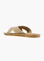 ROXY Flache Pantolette Beige 114634 3