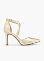 Catwalk Sapato de salto com fivela Ouro 118529 1