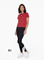 Nike T-Shirt Rot 120390 4