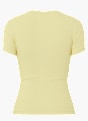 PIECES Tee-shirt Jaune 122709 4